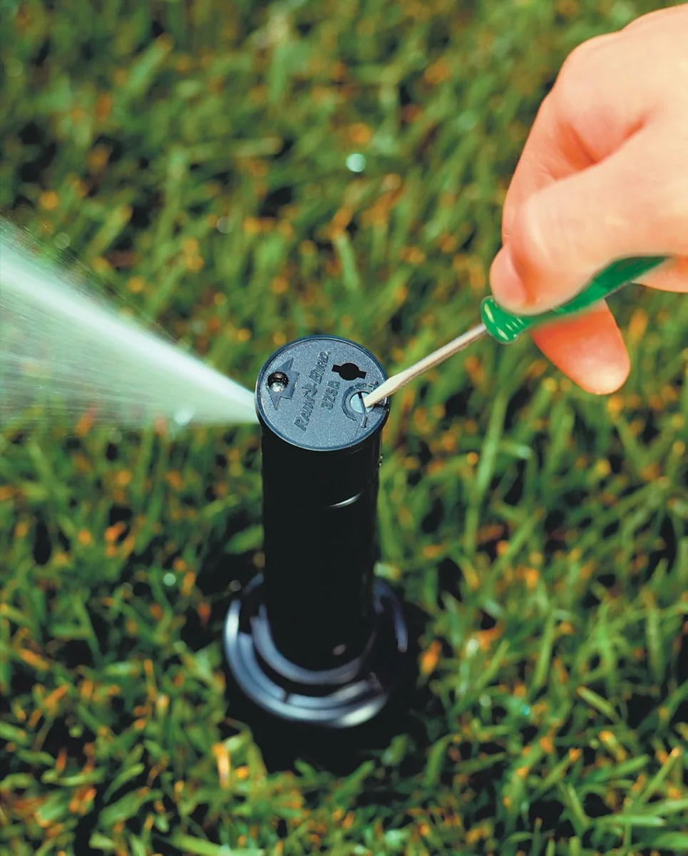 Rain Bird CP3504PC Pro Rotor — Açı ayarı örneği