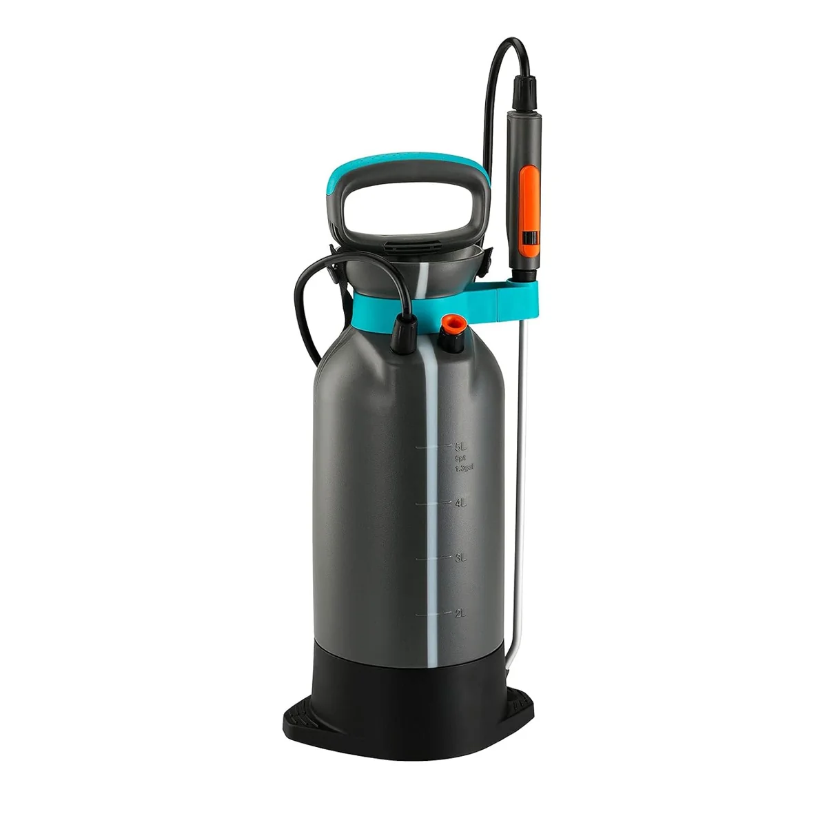 Gardena Basınçlı Püskürtücü 5 L 11130-20 — Püskürtücünün ön görünümü