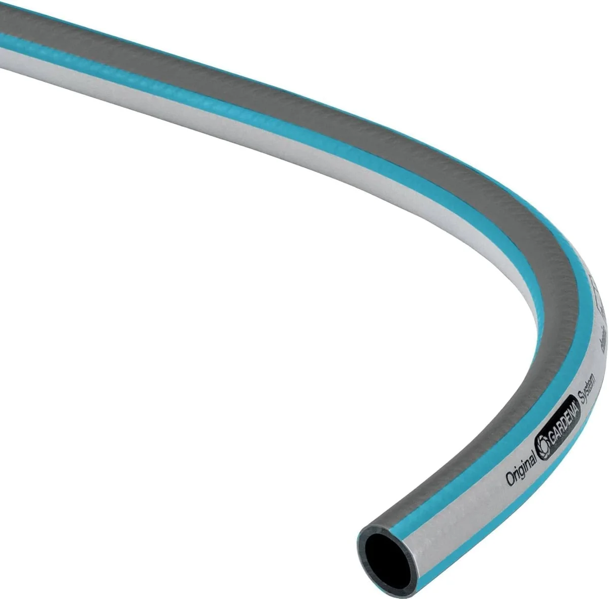 Gardena Classic Hortum 19 mm (3/4 inç) 50 m — Hortum kesiti ve katmanları