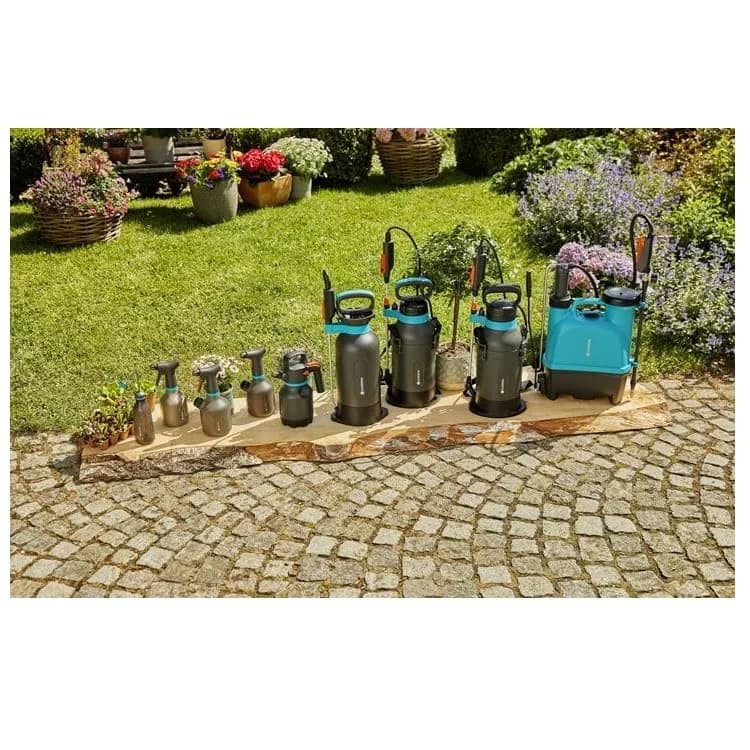 Gardena Basınçlı Püskürtücü 5 L 11130-20 — Gardena püskürtücü serisi; karşılaştırma görseli