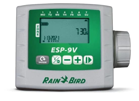 Rain Bird ESP9VI1SOL Pilli Kontrol Ünitesi — 1 İstasyon — ESP-9V serisi gövde görünümü