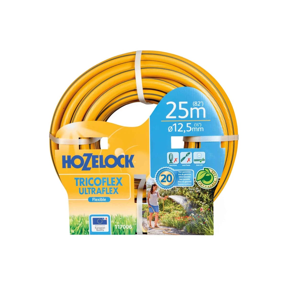 Hozelock 117006 Tricoflex Ultraflex Hortum 25 m — 1/2 İnç