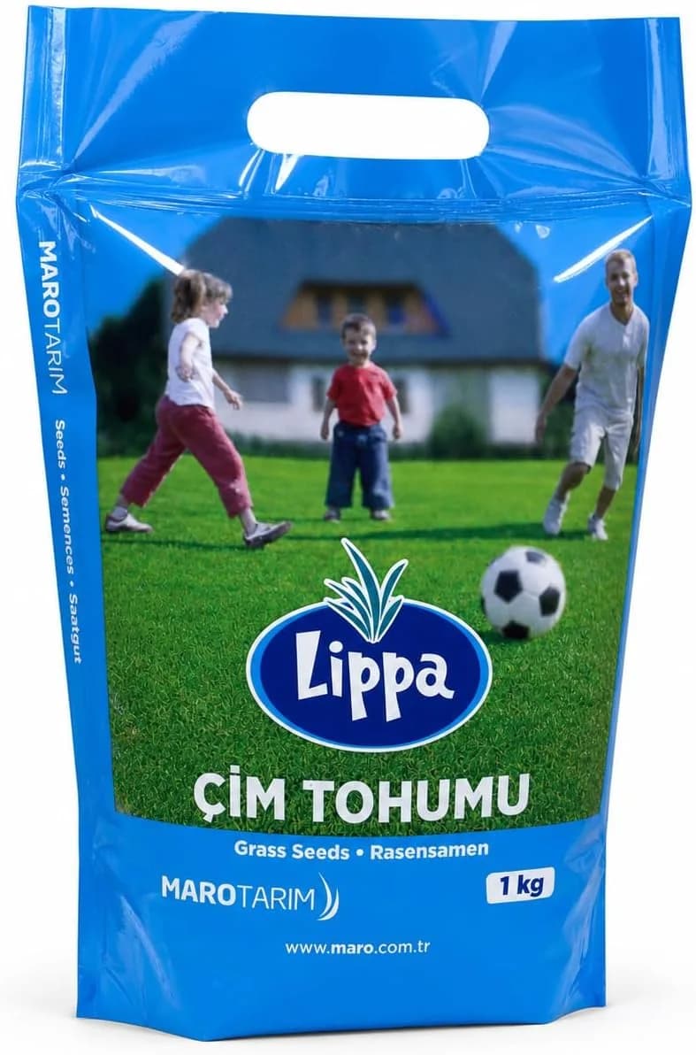 DSV Lippa Pro Shadow 5S Gölge Alan Çim Tohumu, Ağaç Altı ve Yarı Gölge İçin 5 Bileşenli Karışım, 1 kg — görsel 1