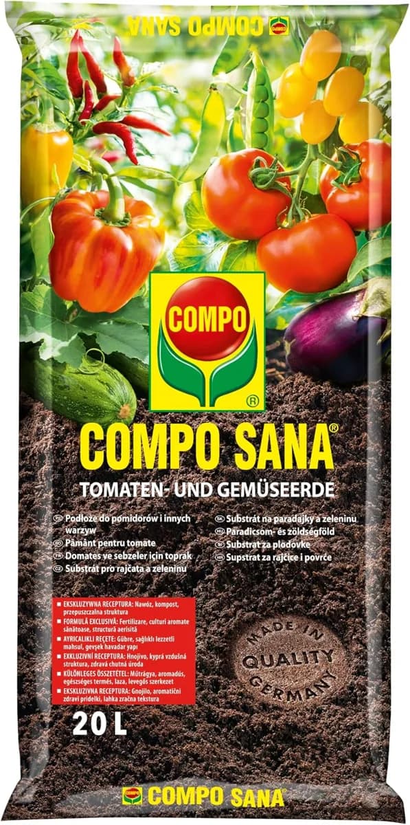 Compo 1919 Domates ve Sebze Toprağı 20 Lt — görsel 1